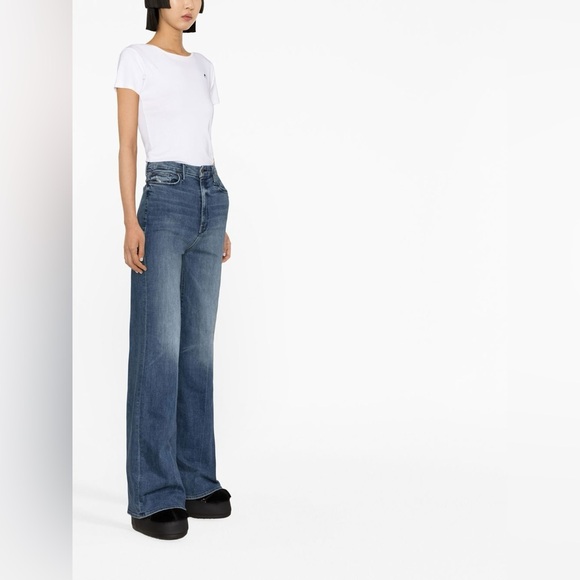 MOTHER High Waisted Roller Skimp Jeans Sz 25 - Picture 6 of 7